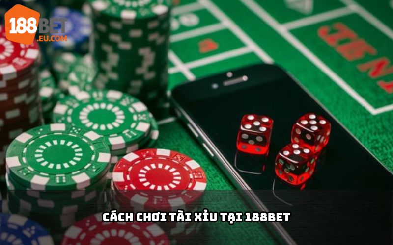 Hình ảnh giao diện đặt cược Tài Xỉu 188BET