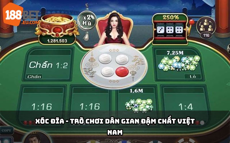 Hình ảnh Xóc Đĩa tại 188BET